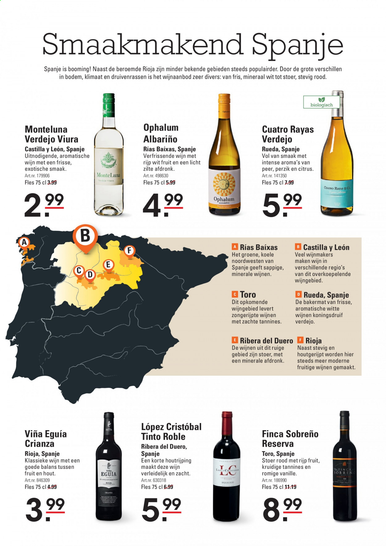 thumbnail - Sligro-aanbieding - 2-9-2021 - 20-9-2021 -  producten in de aanbieding - peer, perzik, Rioja, wijn. Pagina 6.