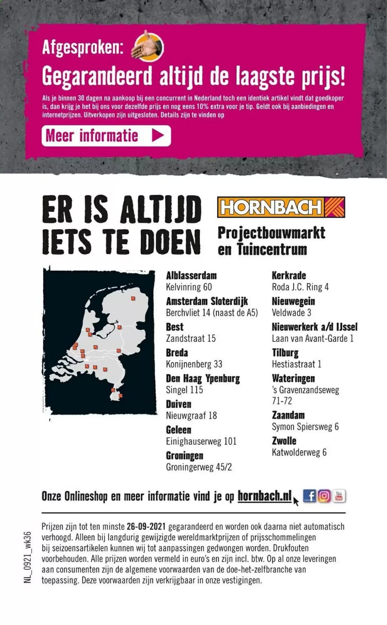 Hornbach-aanbieding - 6-9-2021 - 26-9-2021. Pagina 54