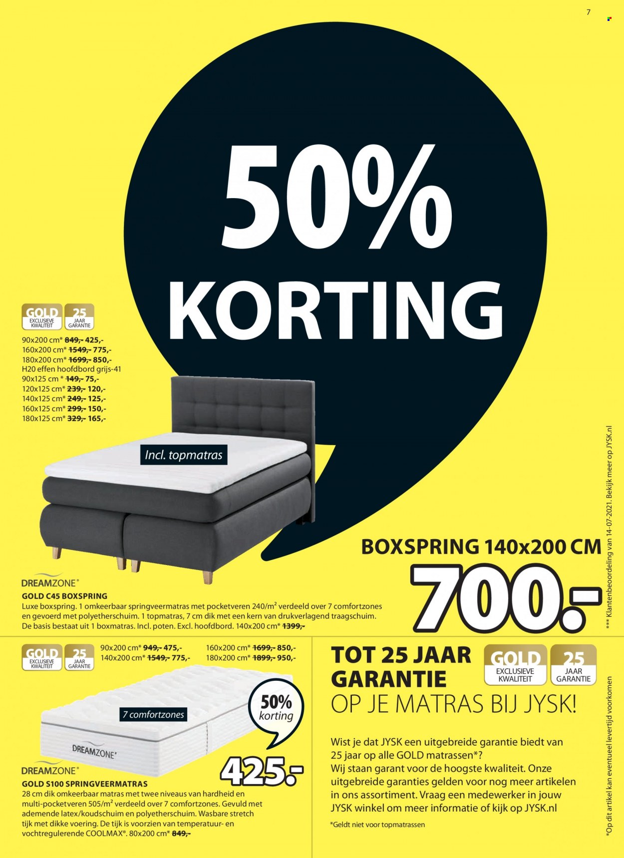 JYSK-aanbieding - 13-9-2021 - 26-9-2021. Pagina 7