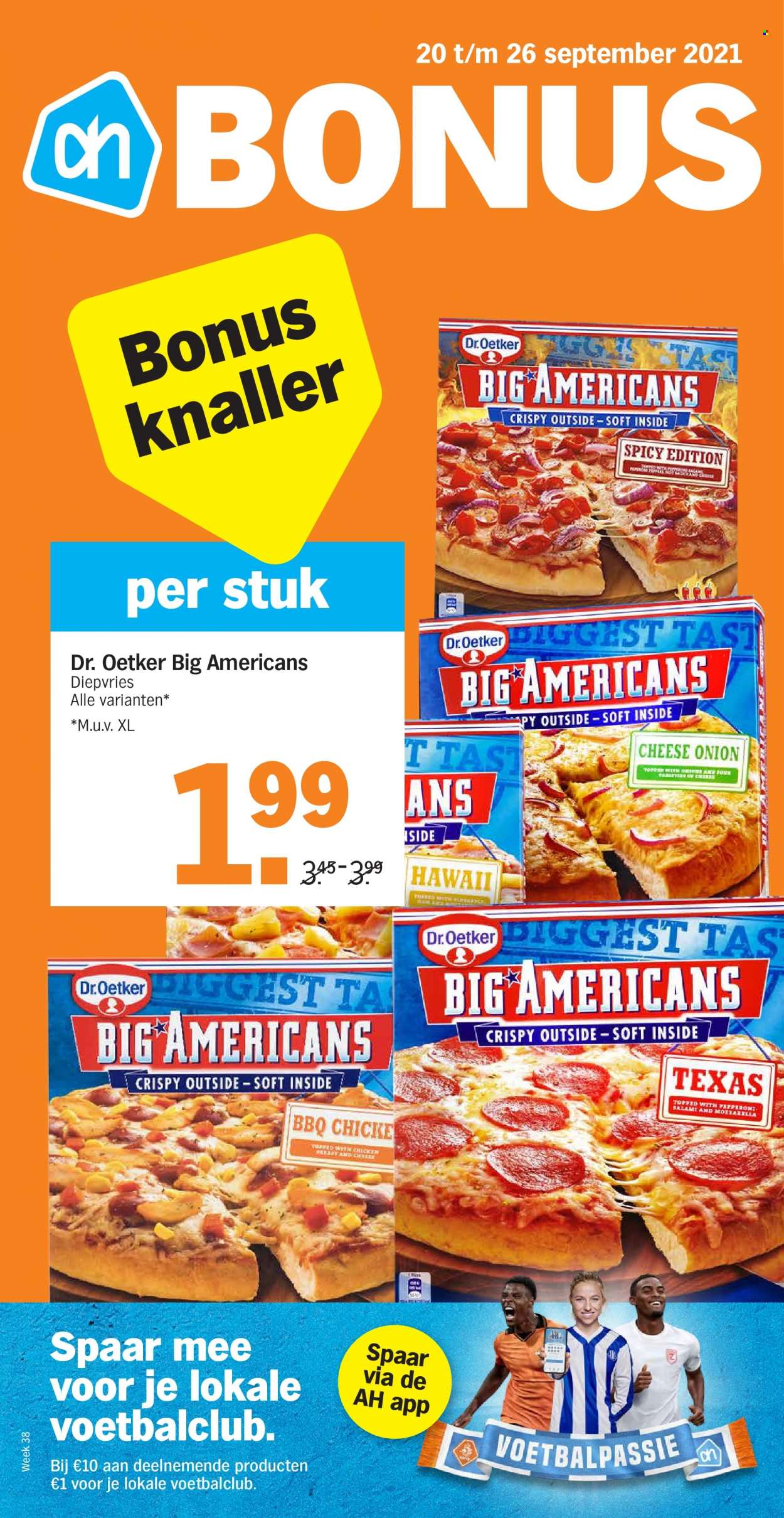 Albert Heijn-aanbieding - 20-9-2021 - 26-9-2021. Pagina 1