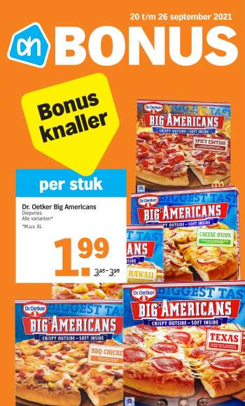 Albert Heijn-aanbieding - 20.9.2021 - 26.9.2021.
