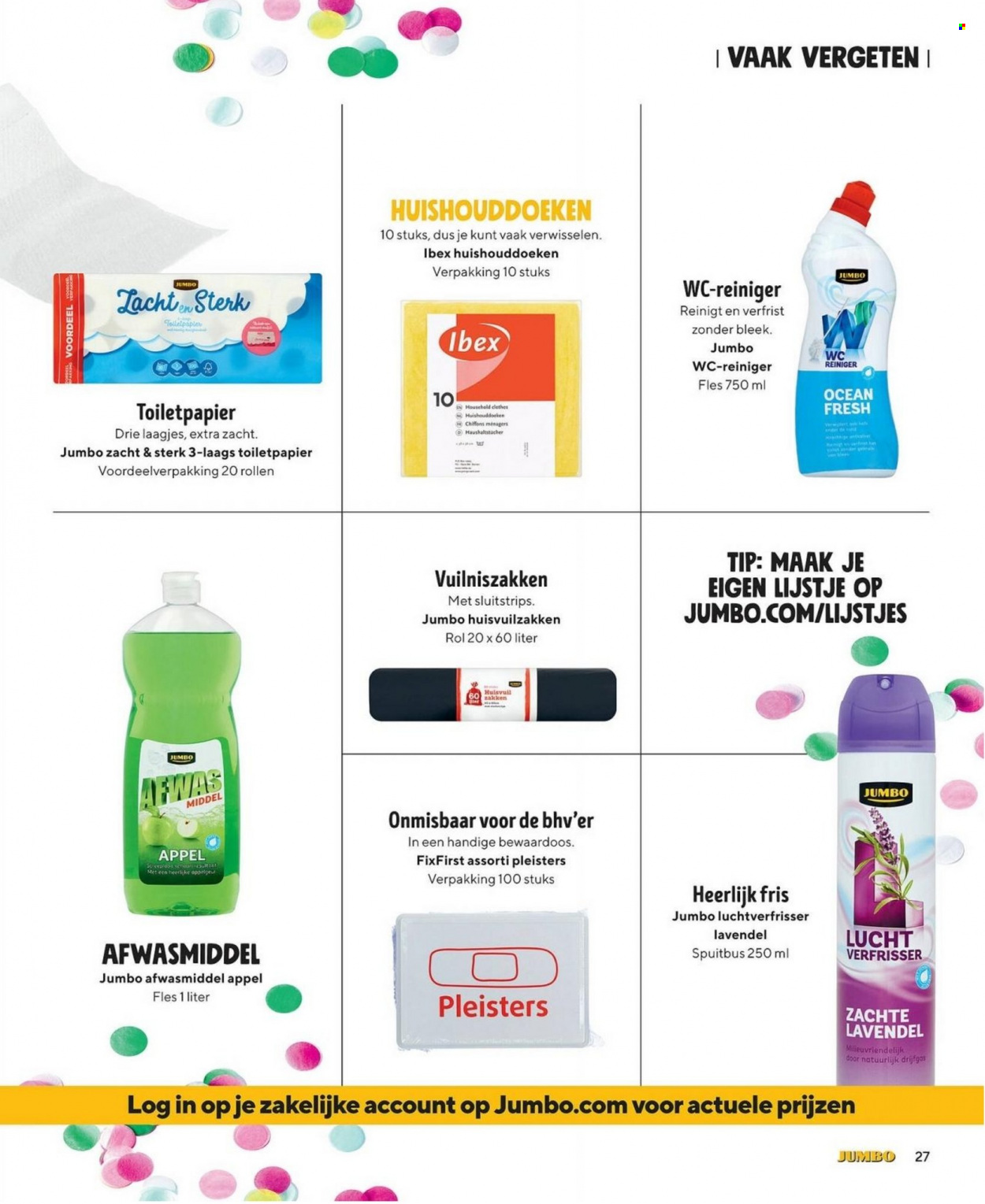 Jumbo-aanbieding. Pagina 27