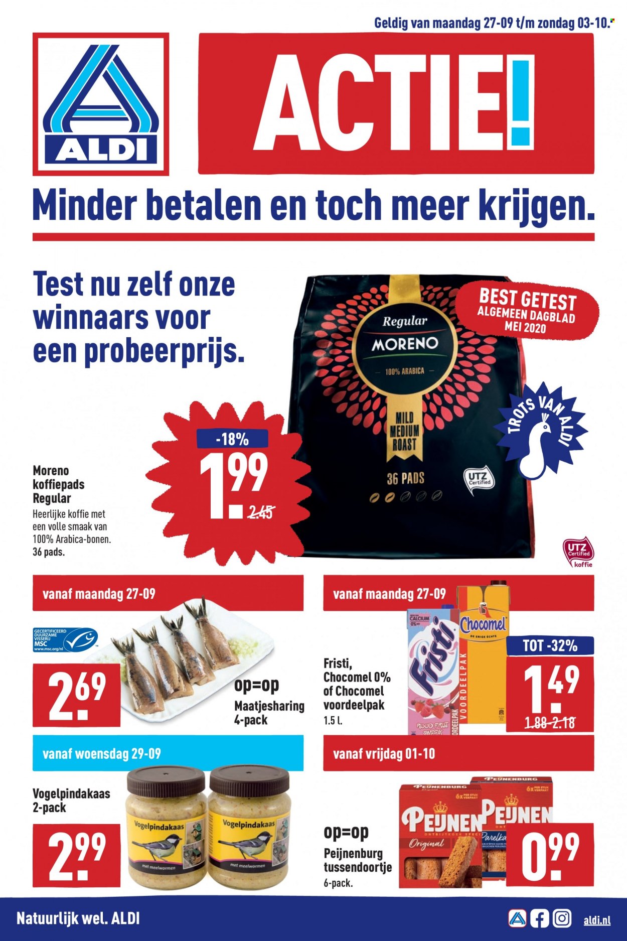 Aldi-aanbieding - 27-9-2021 - 3-10-2021. Pagina 1