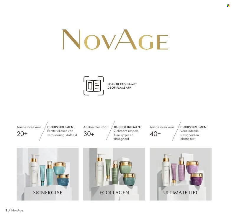 thumbnail - Oriflame-aanbieding -  producten in de aanbieding - ecollagen, NovAge. Pagina 2.
