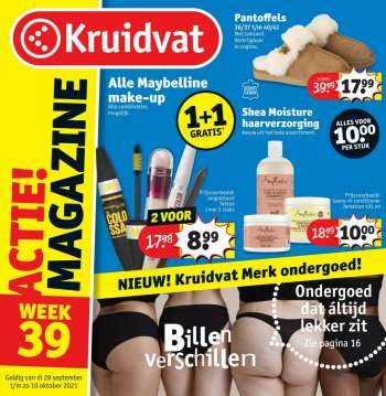 Kruidvat-aanbieding - 28.9.2021 - 10.10.2021.