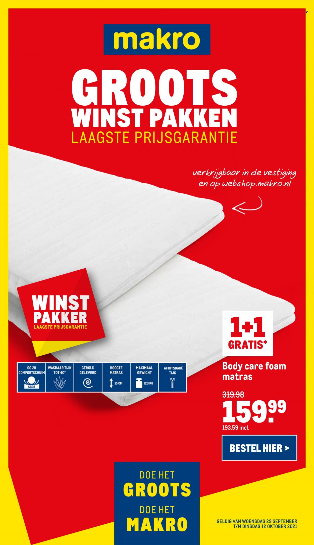 Makro-aanbieding - 29-9-2021 - 12-10-2021. Pagina 1