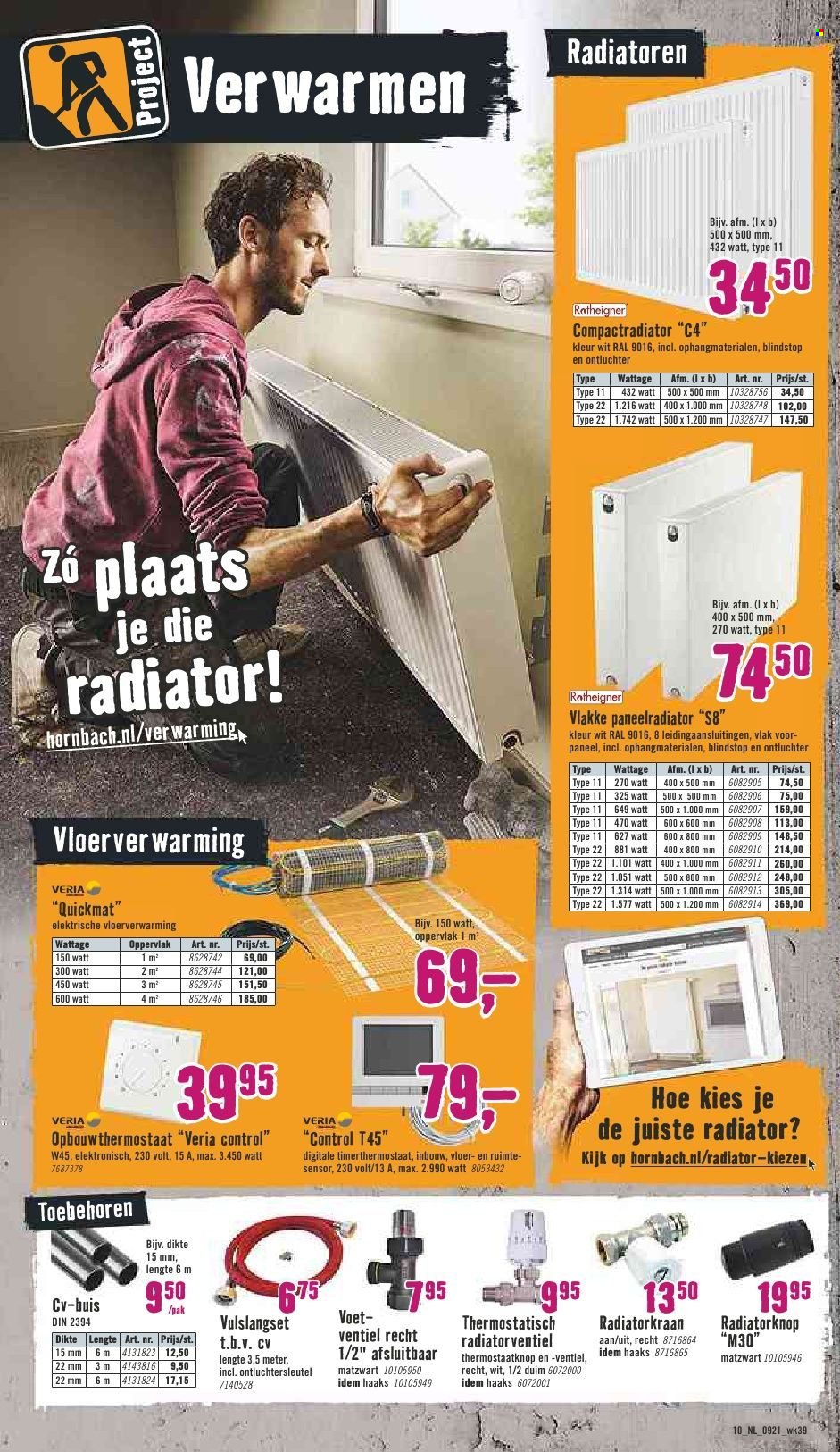 Hornbach-aanbieding - 27-9-2021 - 24-10-2021. Pagina 9