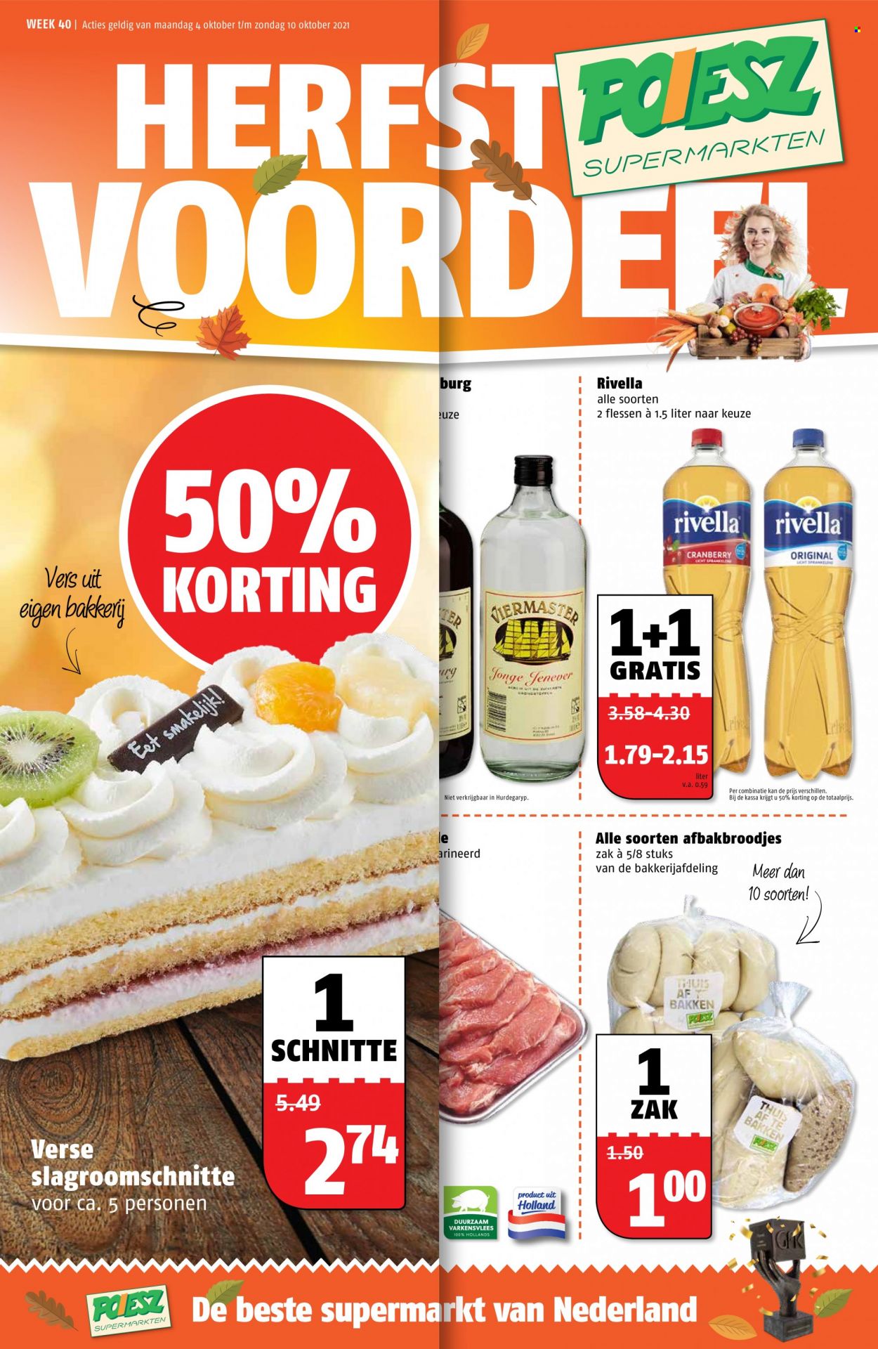 Poiesz-aanbieding - 4-10-2021 - 10-10-2021. Pagina 1