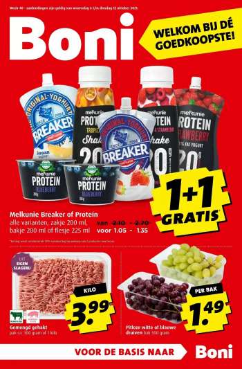 Boni-aanbieding - 6.10.2021 - 12.10.2021.