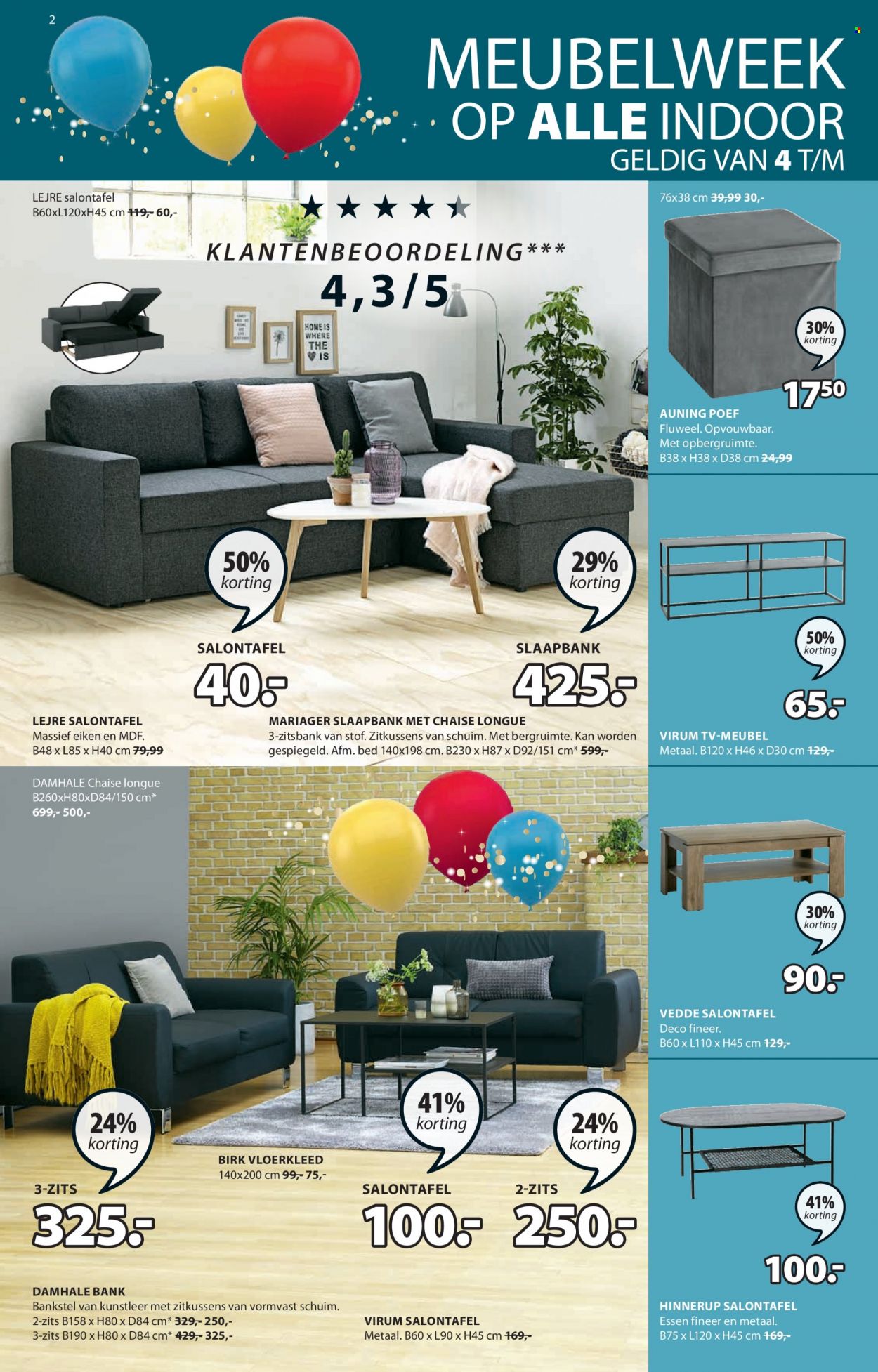 JYSK-aanbieding - 4-10-2021 - 17-10-2021. Pagina 2