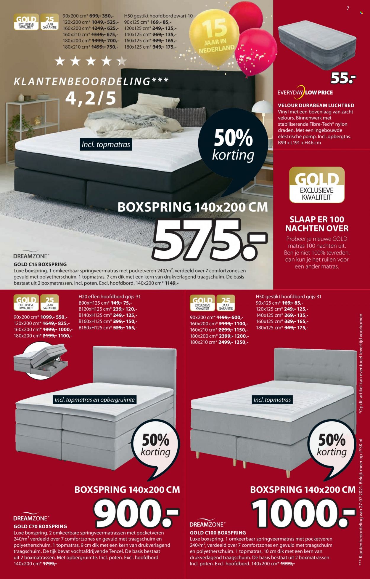 JYSK-aanbieding - 4-10-2021 - 17-10-2021. Pagina 7