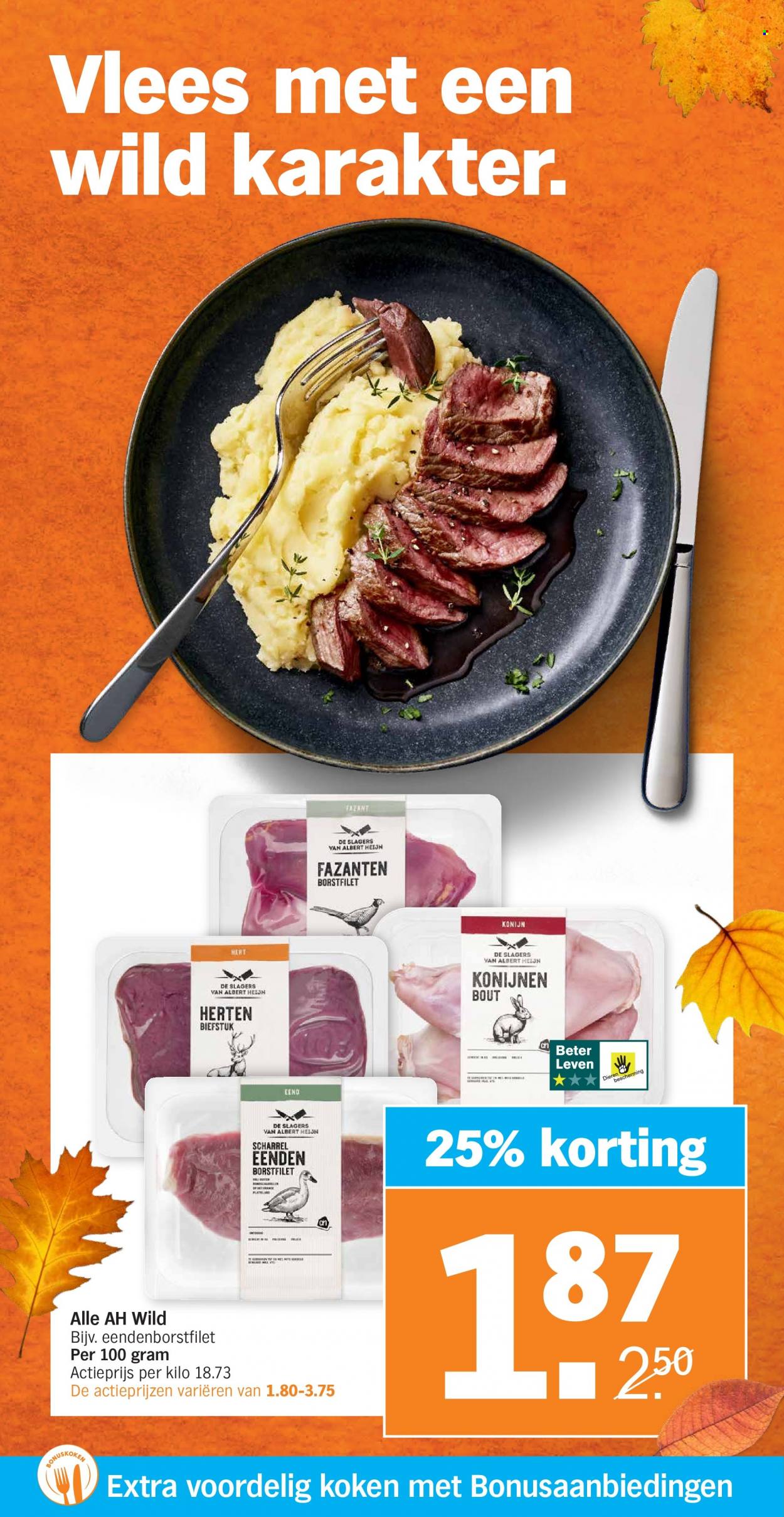 thumbnail - Albert Heijn-aanbieding - 11-10-2021 - 17-10-2021 -  producten in de aanbieding - biefstuk. Pagina 4.