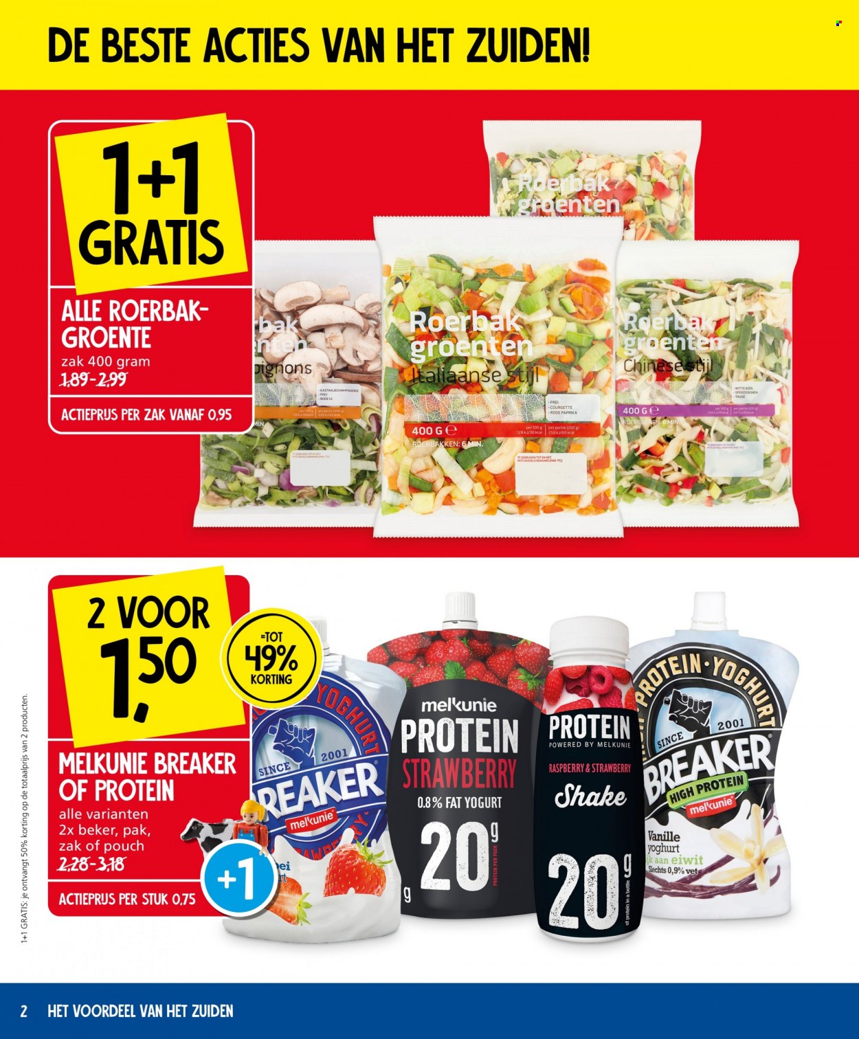 thumbnail - Jan Linders-aanbieding - 11-10-2021 - 17-10-2021 -  producten in de aanbieding - rode paprika, courgette, yoghurt. Pagina 2.