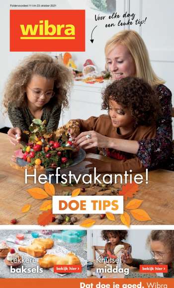 Wibra-aanbieding - 11.10.2021 - 23.10.2021.