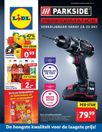 Lidl-aanbieding - 18.10.2021 - 24.10.2021.