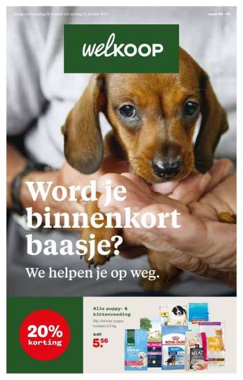 Welkoop-aanbieding - 18.10.2021 - 31.10.2021.