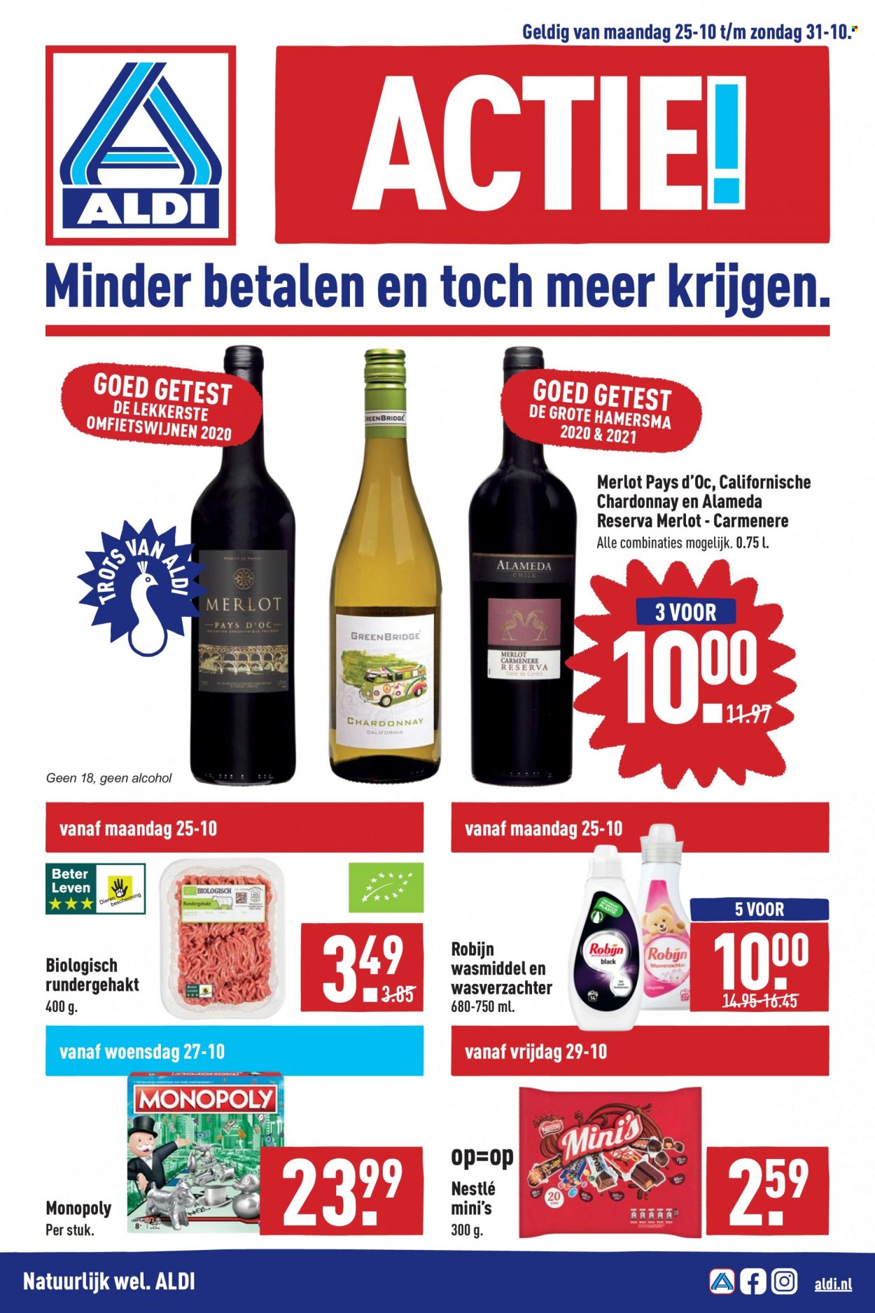Aldi-aanbieding - 25-10-2021 - 31-10-2021. Pagina 1