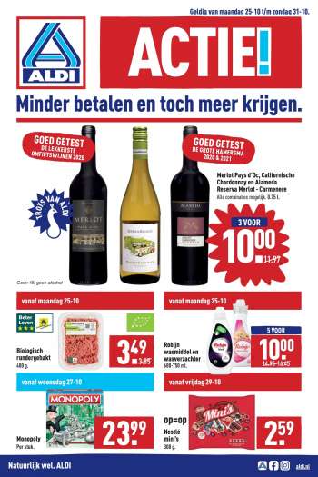 Aldi-aanbieding - 25.10.2021 - 31.10.2021.