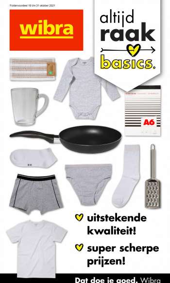 Wibra-aanbieding - 18.10.2021 - 31.10.2021.