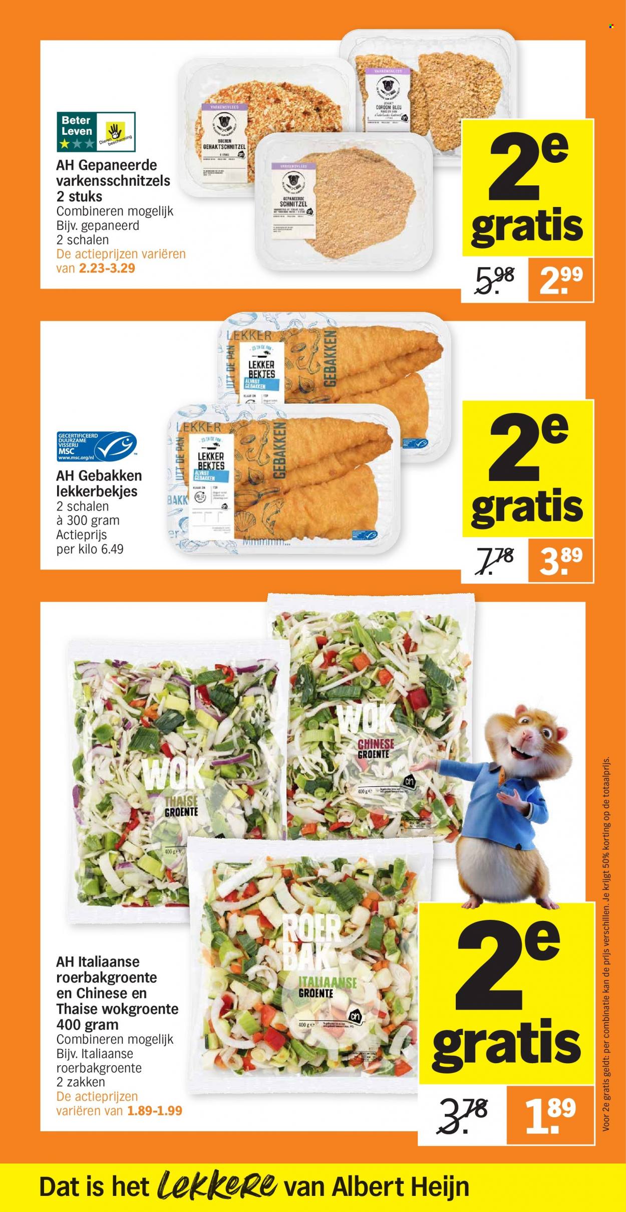 thumbnail - Albert Heijn-aanbieding - 25-10-2021 - 31-10-2021 -  producten in de aanbieding - Cordon Bleu. Pagina 3.