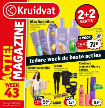 Kruidvat-aanbieding - 26.10.2021 - 7.11.2021.