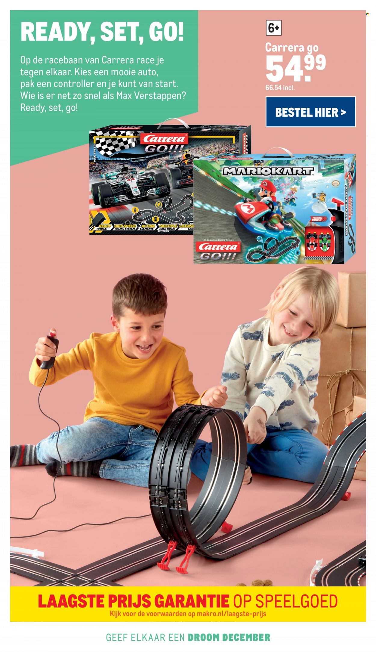 thumbnail - Makro-aanbieding - 27-10-2021 - 5-12-2021 -  producten in de aanbieding - Carrera GO!, speelgoed. Pagina 56.