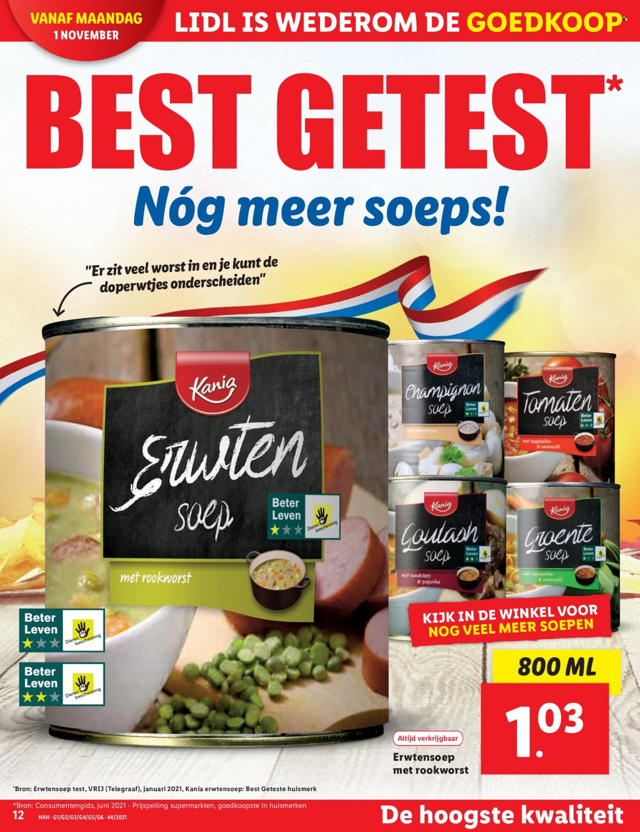 Lidl-aanbieding - 1-11-2021 - 7-11-2021. Pagina 12