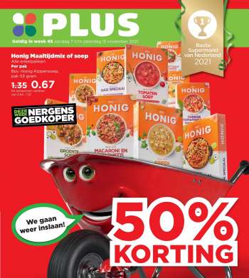 Plus-aanbieding - 7.11.2021 - 13.11.2021.