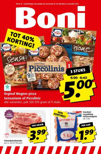 Boni-aanbieding - 10.11.2021 - 16.11.2021.