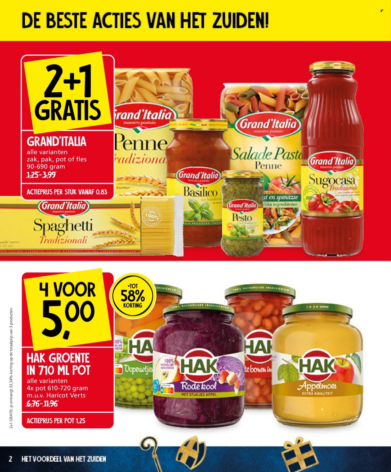 thumbnail - Jan Linders-aanbieding - 15-11-2021 - 21-11-2021 -  producten in de aanbieding - spinazie, pasta, penne, spaghetti, pesto. Pagina 2.
