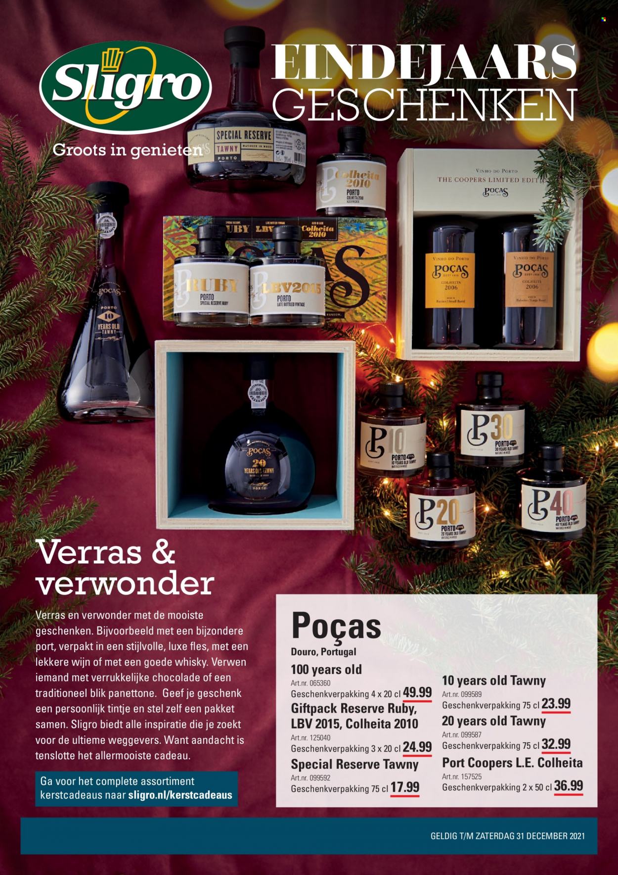 Sligro-aanbieding - 16-11-2021 - 31-12-2021. Pagina 1
