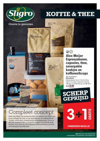 Sligro-aanbieding - 18.11.2021 - 6.12.2021.