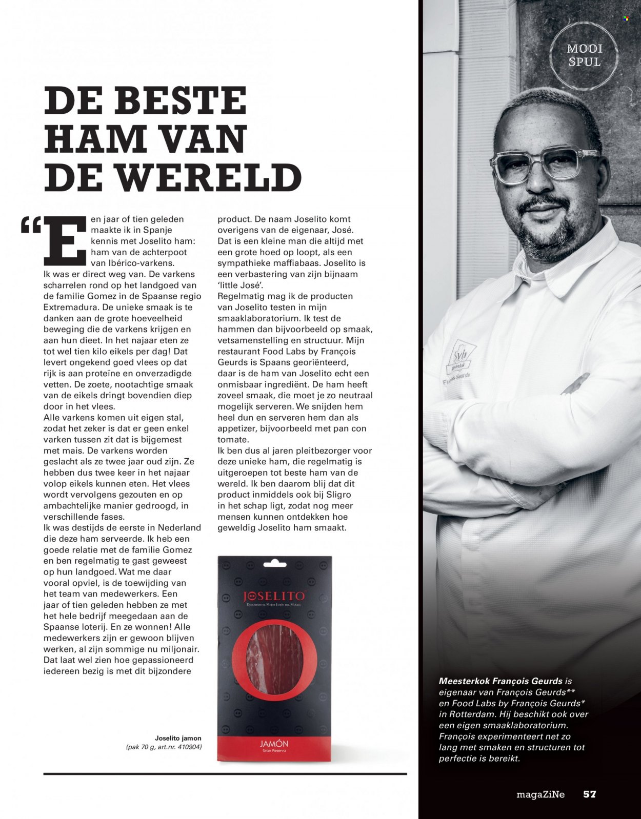 Sligro-aanbieding. Pagina 57