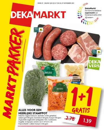 DekaMarkt-aanbieding - 21.11.2021 - 27.11.2021.