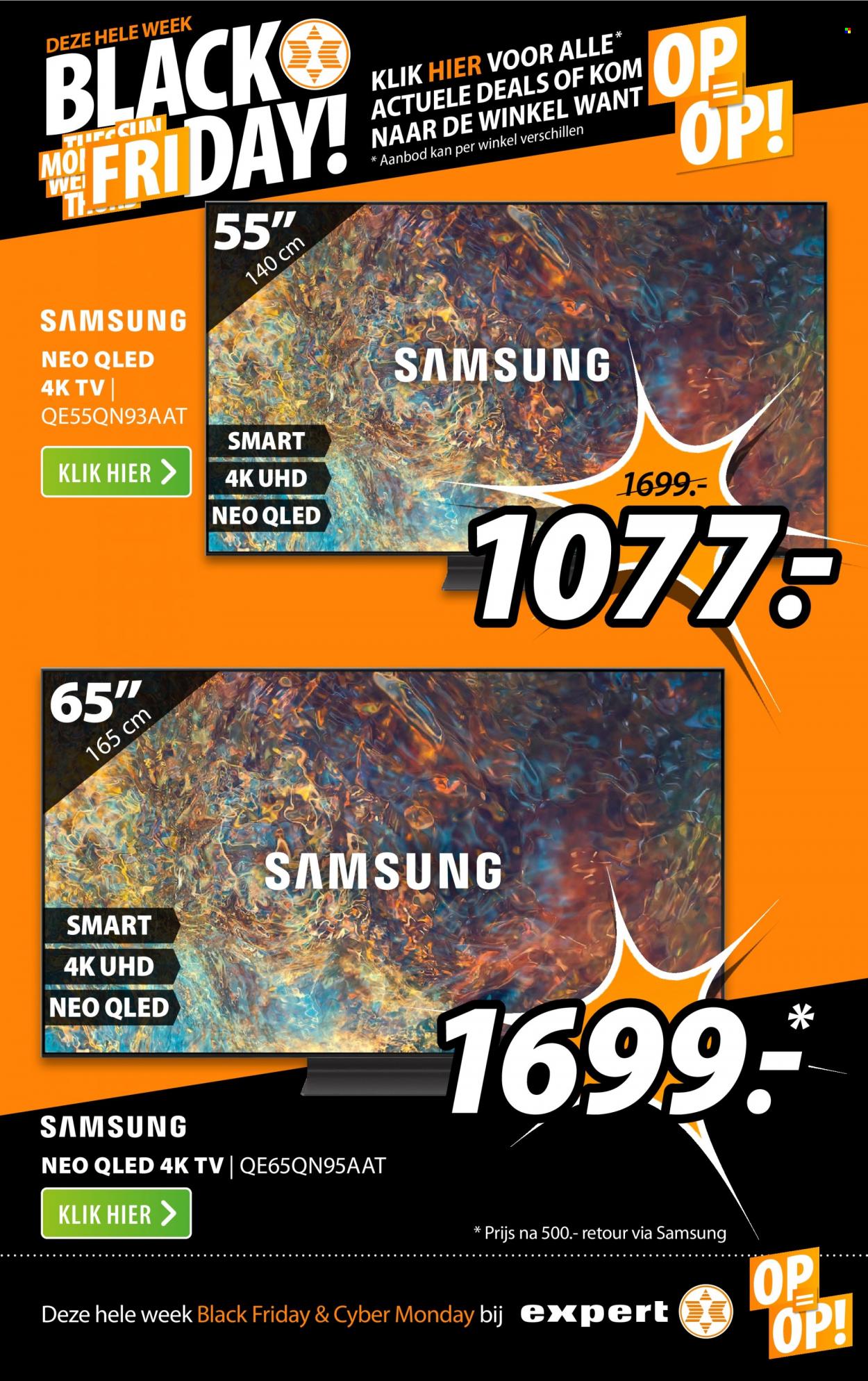 thumbnail - Expert-aanbieding - 20-11-2021 - 29-11-2021 -  producten in de aanbieding - Samsung, TV. Pagina 2.