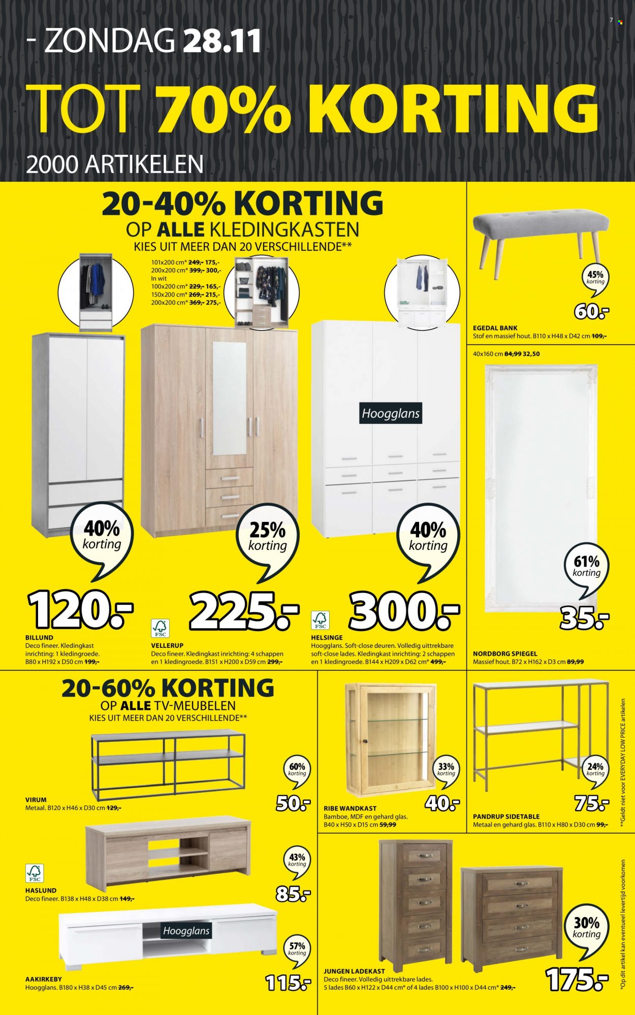 JYSK-aanbieding - 25-11-2021 - 28-11-2021. Pagina 7