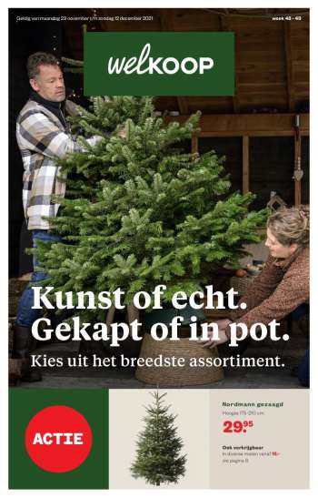 Welkoop-aanbieding - 29.11.2021 - 12.12.2021.