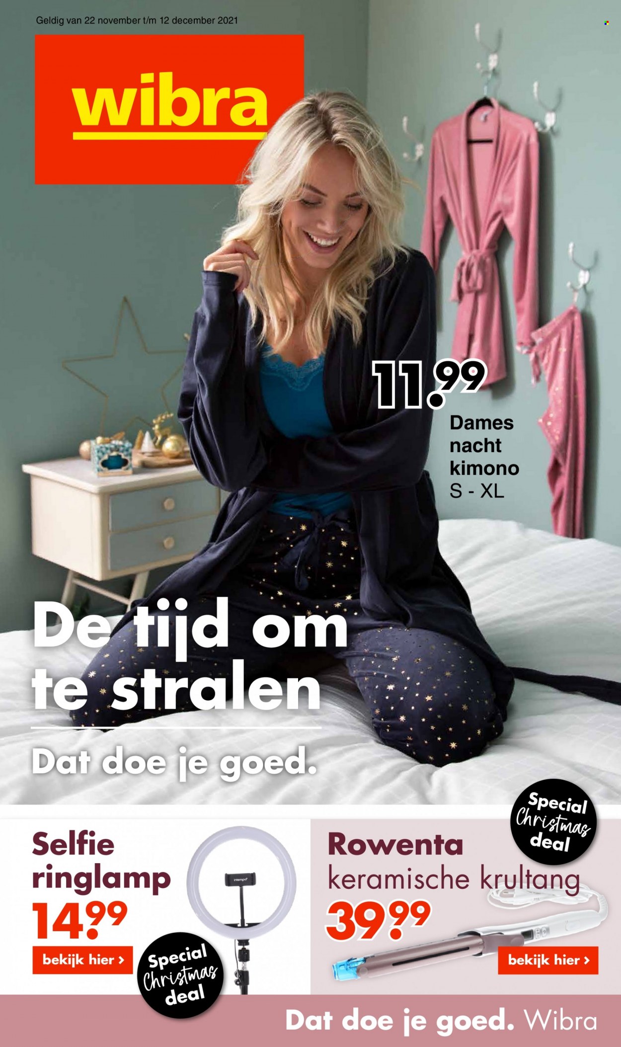Wibra-aanbieding - 22-11-2021 - 12-12-2021. Pagina 1