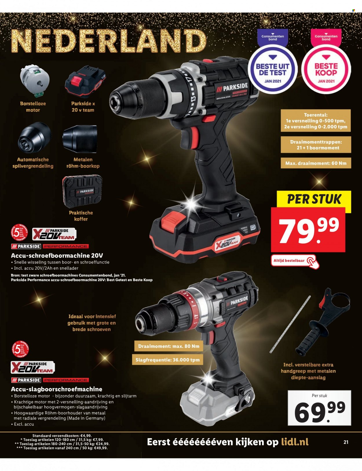 Lidl-aanbieding - 2-12-2021 - 26-12-2021. Pagina 21