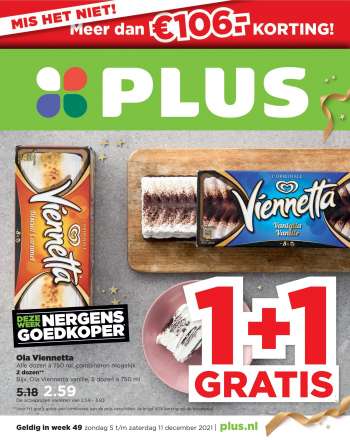 Plus-aanbieding - 5.12.2021 - 11.12.2021.