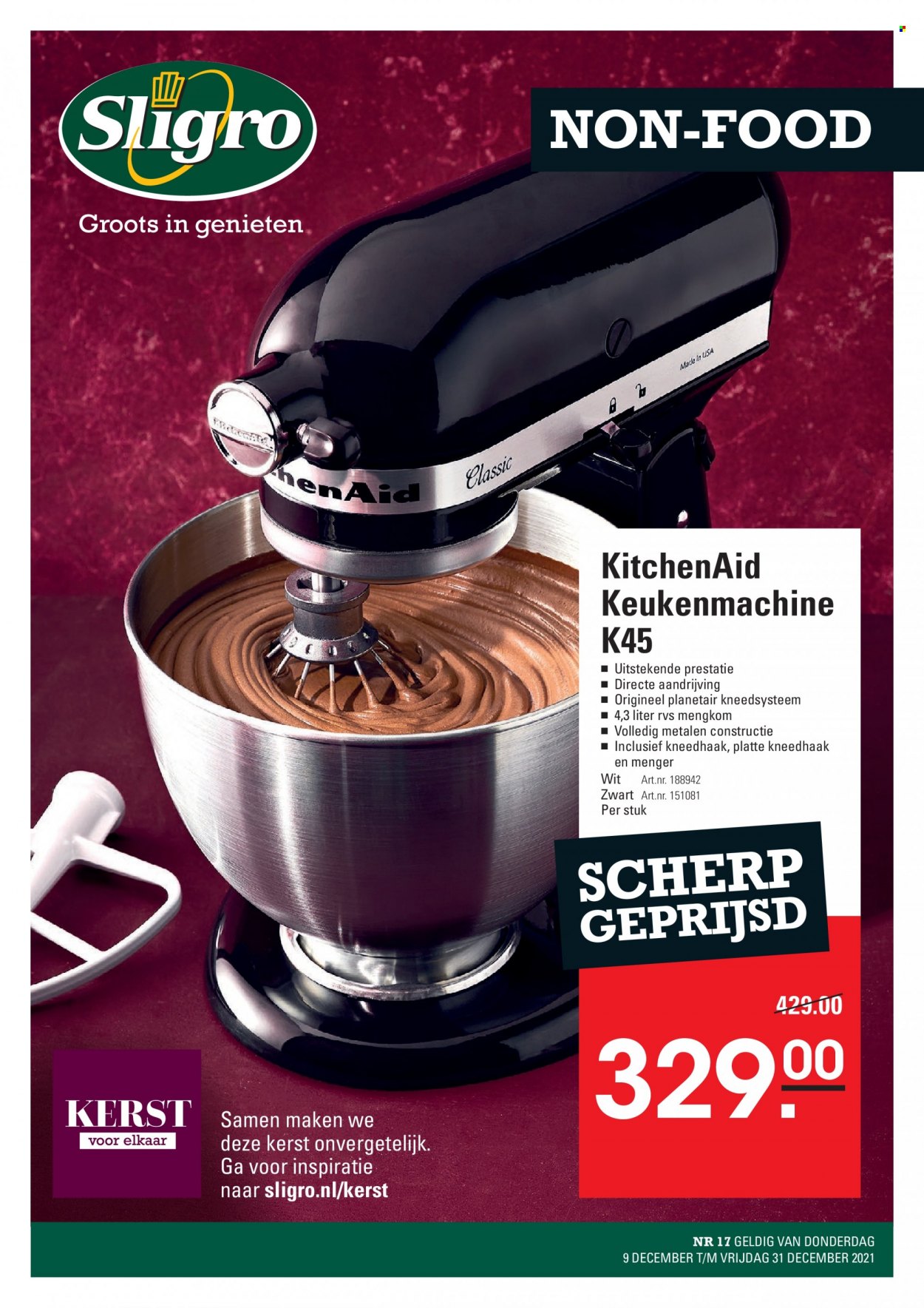 Sligro-aanbieding - 9-12-2021 - 31-12-2021. Pagina 1