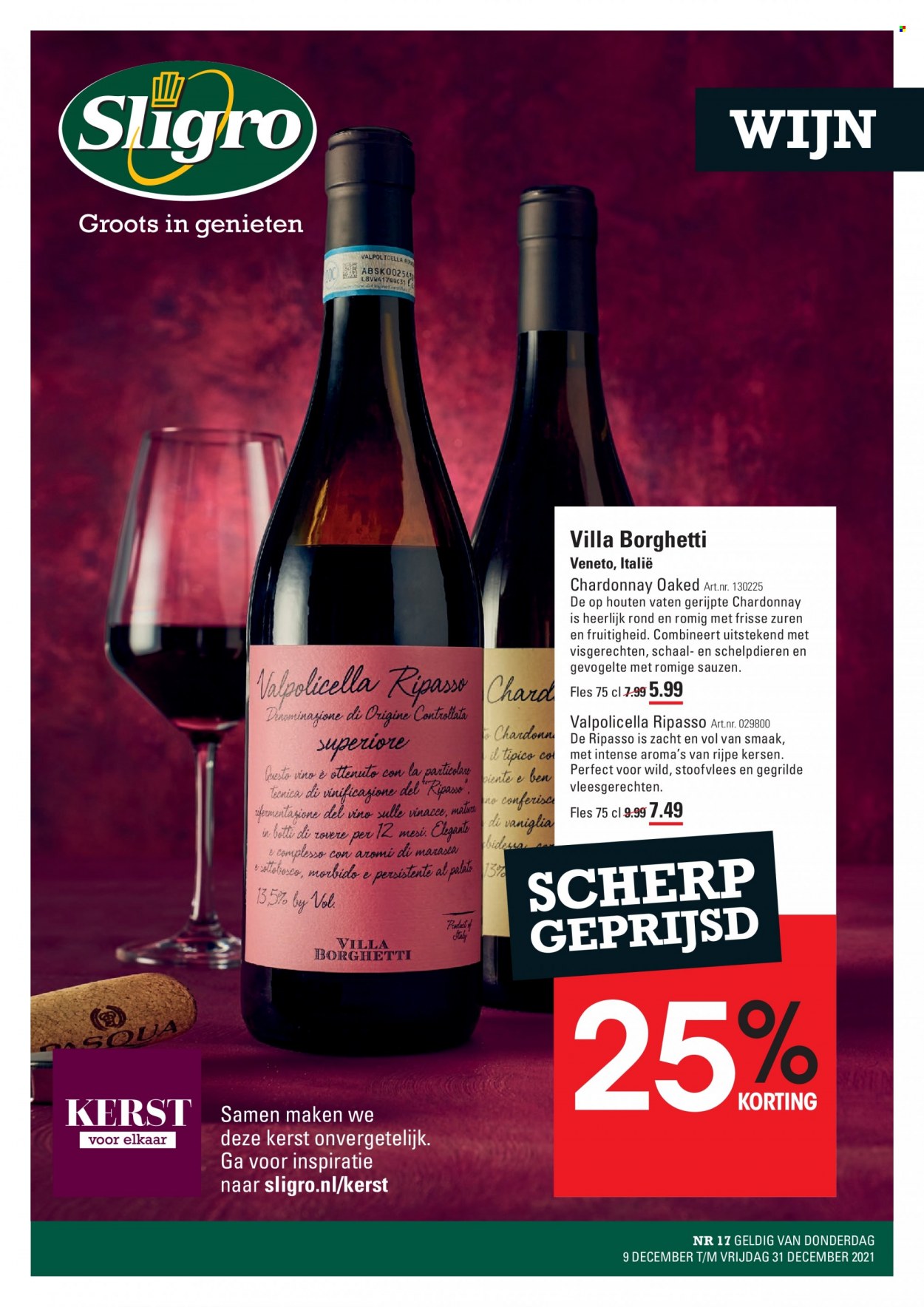 Sligro-aanbieding - 9-12-2021 - 31-12-2021. Pagina 1