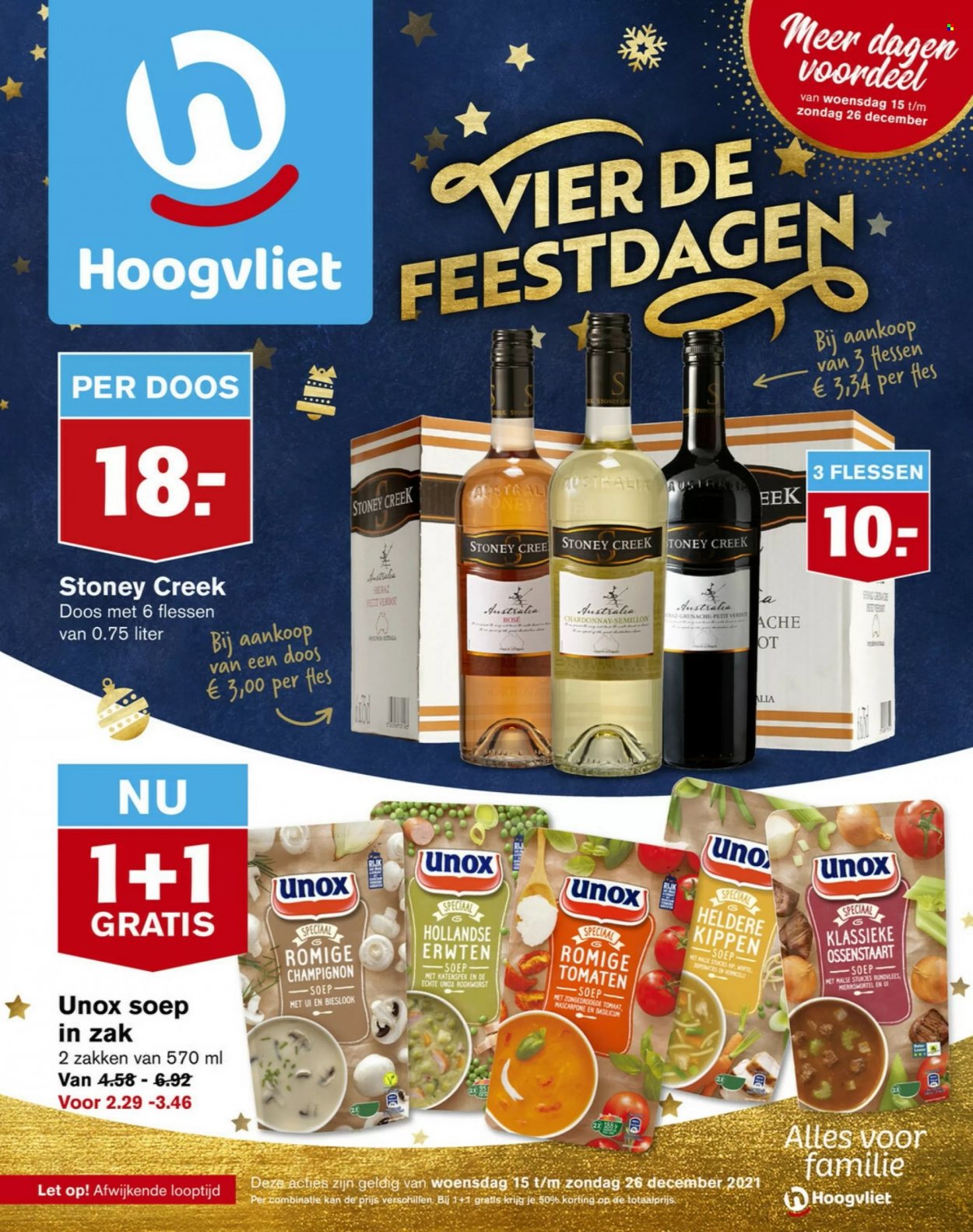thumbnail - Hoogvliet-aanbieding - 15-12-2021 - 26-12-2021 -  producten in de aanbieding - tomaten, rundvlees, Chardonnay. Pagina 1.