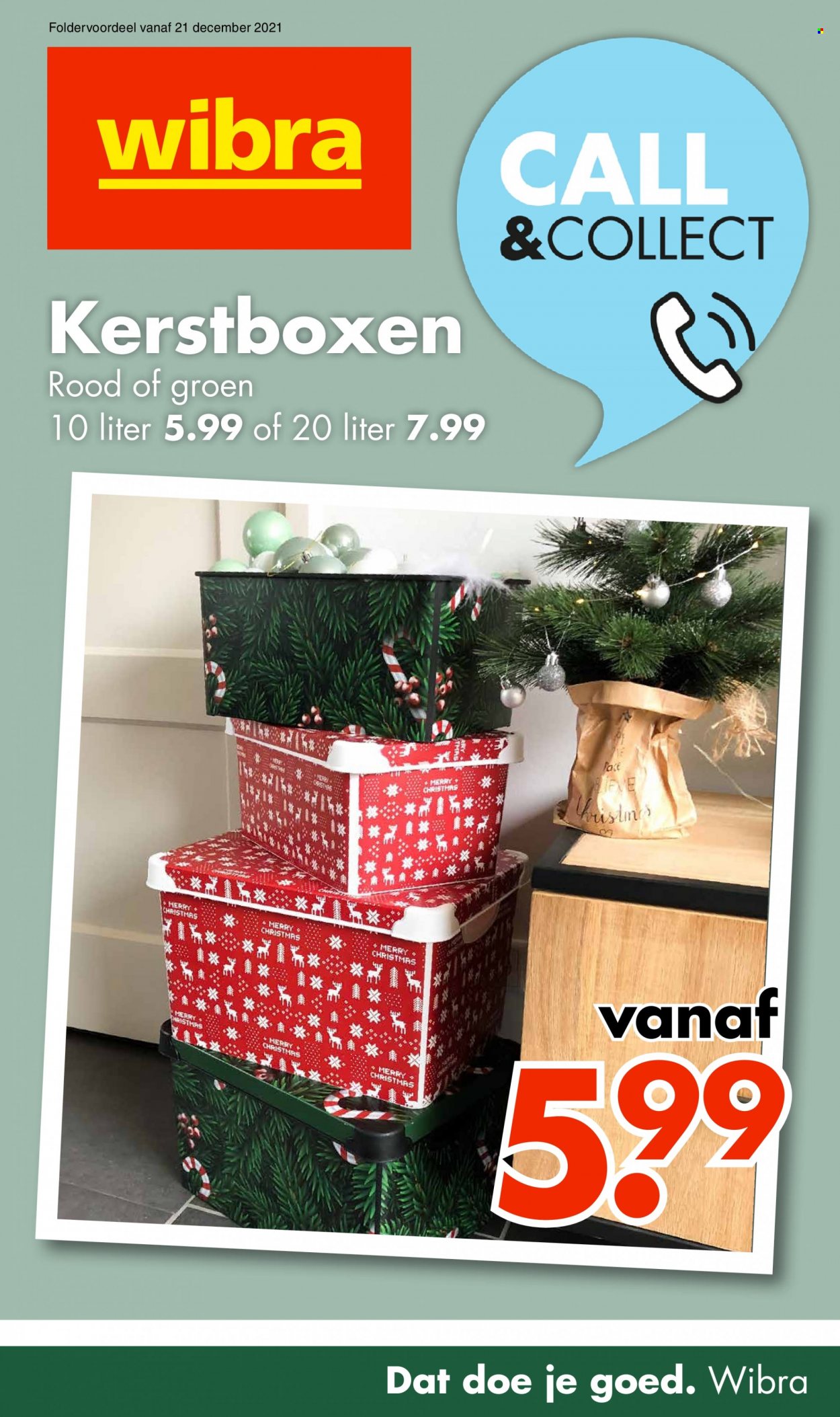 Wibra-aanbieding. Pagina 1