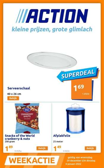 Action-aanbieding - 29.12.2021 - 4.1.2022.