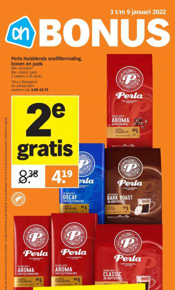 Albert Heijn-aanbieding - 3.1.2022 - 9.1.2022.