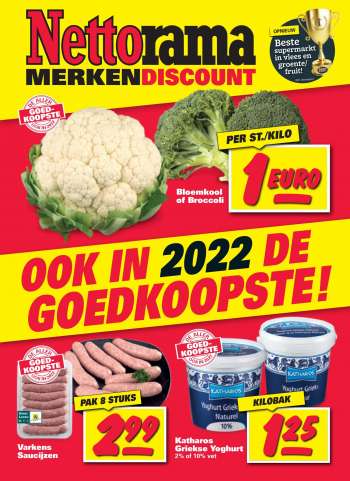 Nettorama-aanbieding - 3.1.2022 - 9.1.2022.