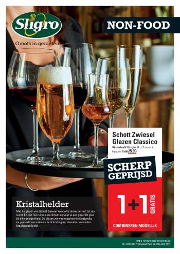 Sligro-aanbieding - 6.1.2022 - 24.1.2022.
