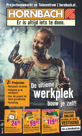 Hornbach-aanbieding - 1.1.2022 - 30.1.2022.