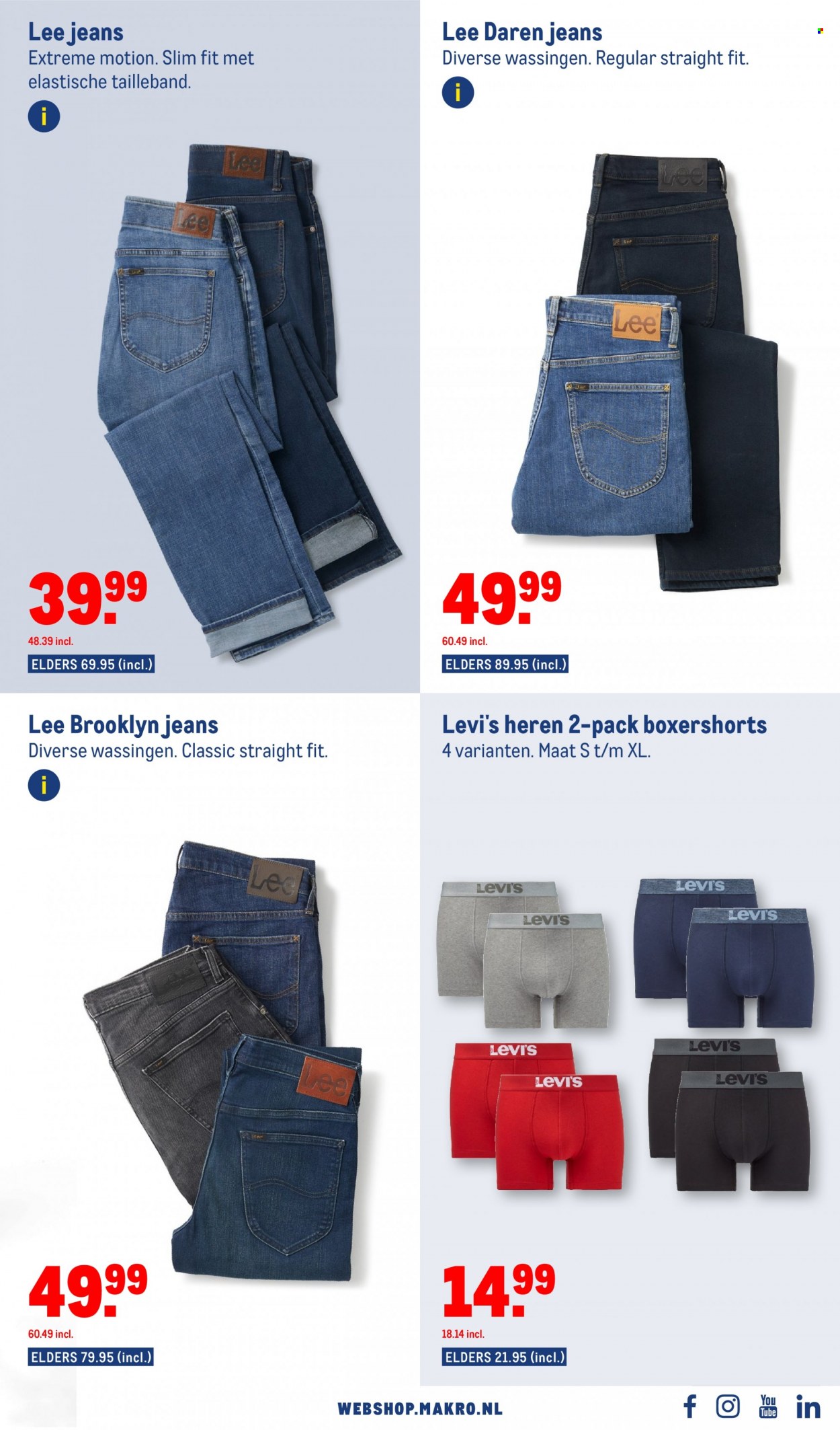 thumbnail - Makro-aanbieding - 5-1-2022 - 18-1-2022 -  producten in de aanbieding - jeans, boxershorts. Pagina 17.
